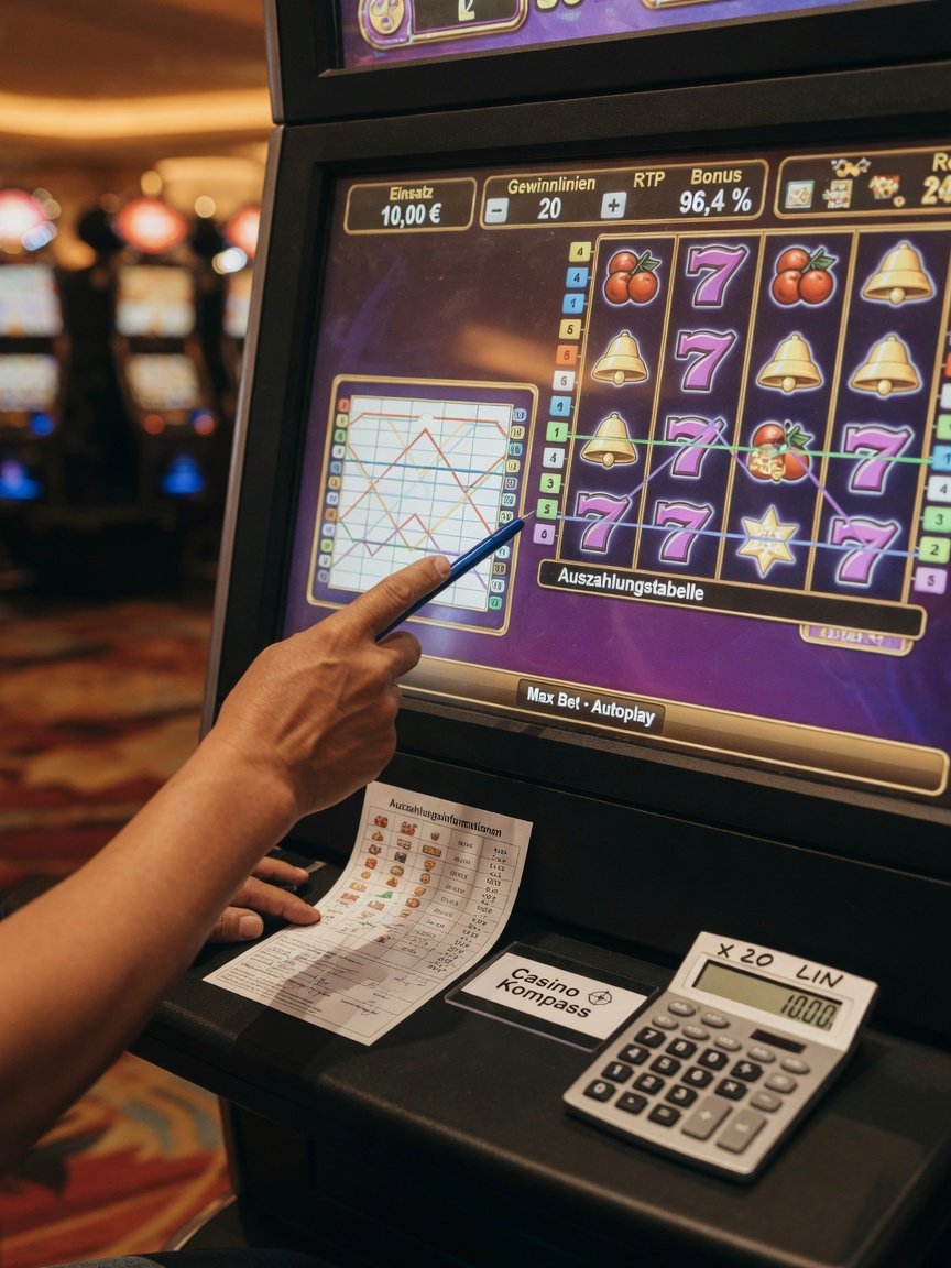Du betrachtest gerade Spielautomaten verstehen: Mechanik, Features und Gewinnlinien erklärt